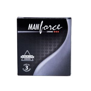 Manforce Plain Premium Condom 3's Pack